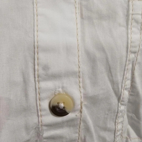 Free People Happy Hour Solid Poplin Top Sz S - Picture 7 of 13